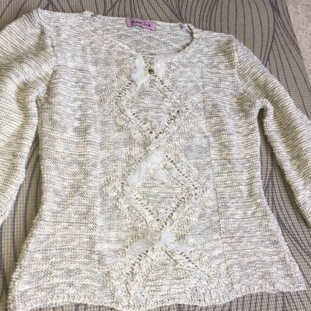Gray Dress Sweater